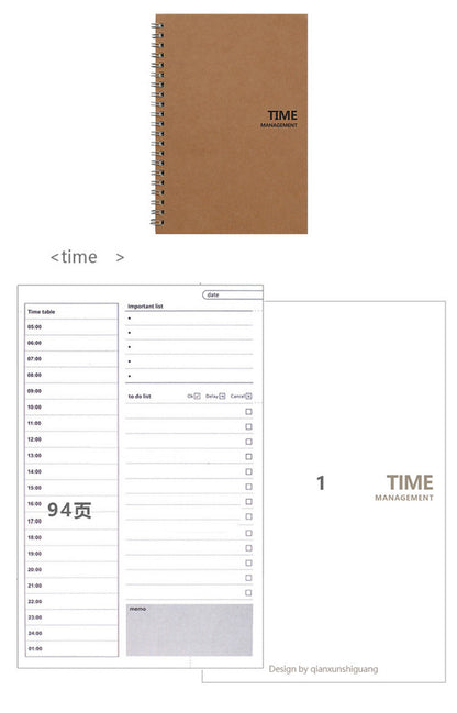 Monthly Plan Book TODO Management