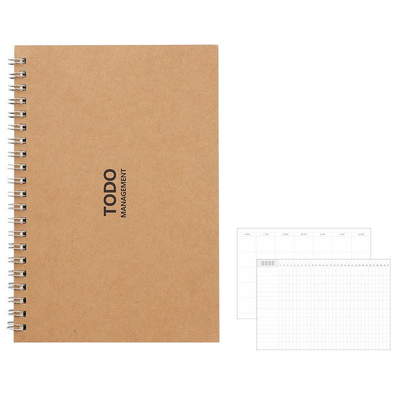 Monthly Plan Book TODO Management