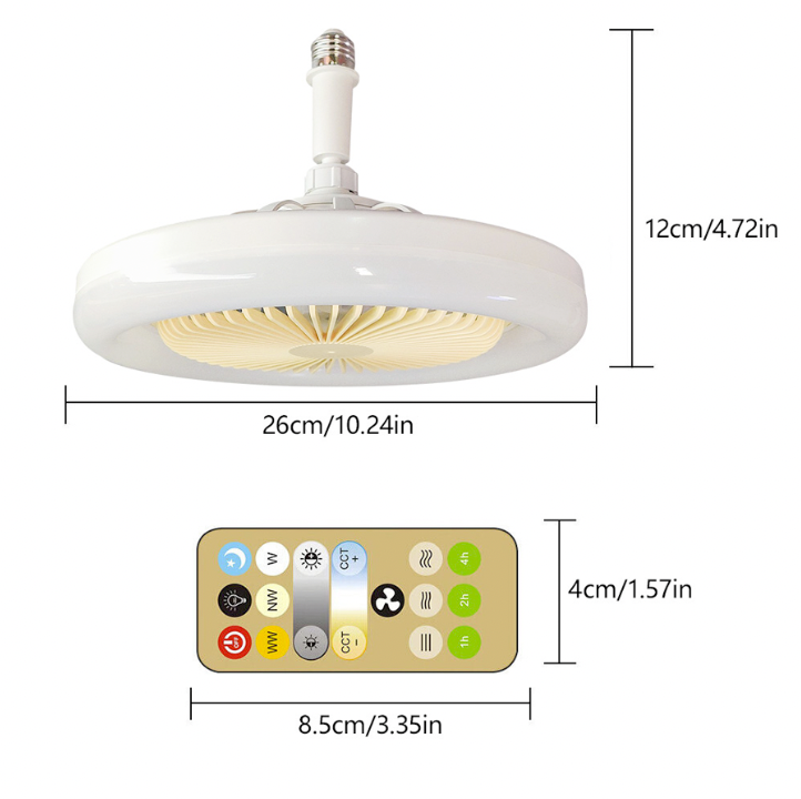 2 in 1 Turbo Led Lamp