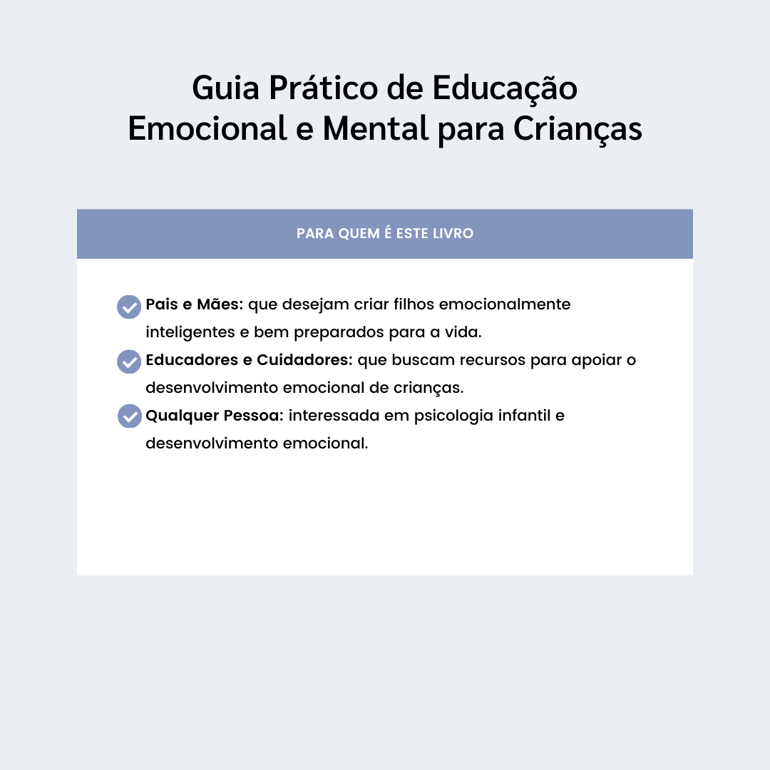 Guia Prático de Educação Emocional e Mental para Crianças