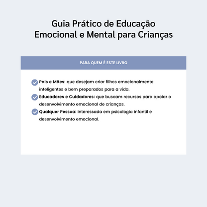 Guia Prático de Educação Emocional e Mental para Crianças